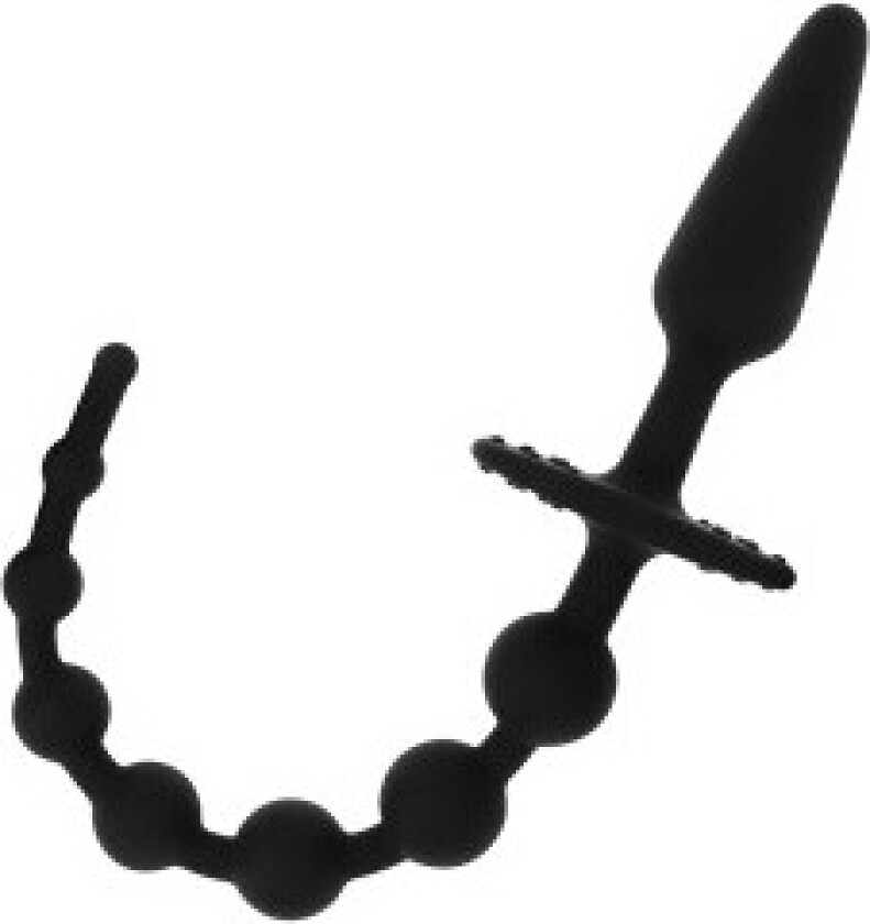 Ohmama - Anal plugg og kjede 30 Cm