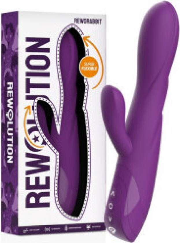 - Reworabbit Fleksibel Vibrator Med Kanin