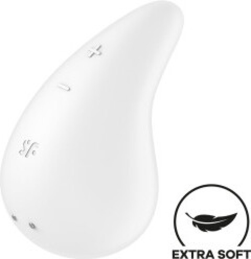 Satisfyer - Dew Drop Vibrator Lay-On White