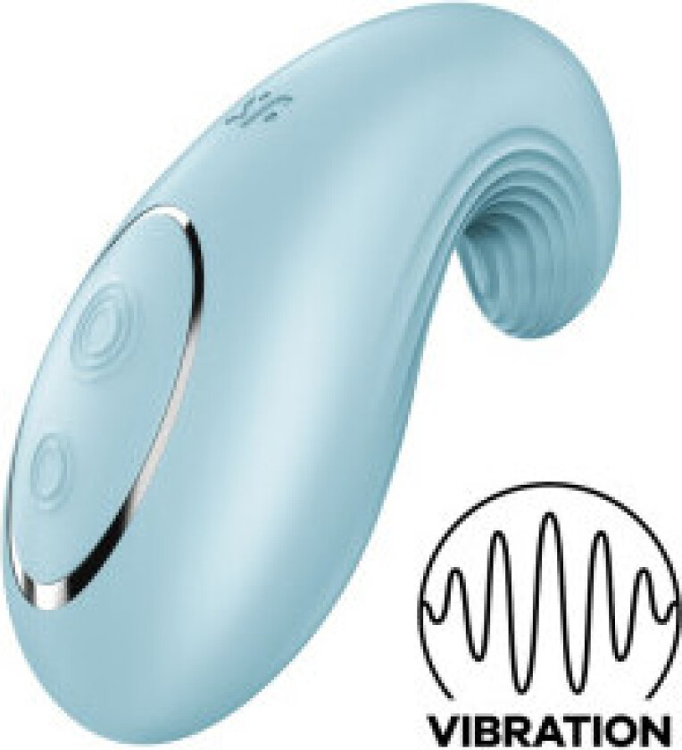 Satisfyer - Dipping Delight Lay-On Vibrator Blå