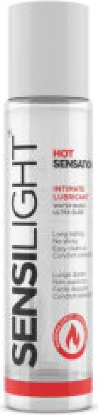 Intimateline - Sensilight Hot Heat Effect Glidemiddel 60 Ml