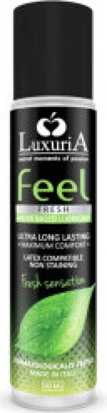 Intimateline - Luxuria Feel Fresh Sensation Vannbasert glidemiddel 60 Ml