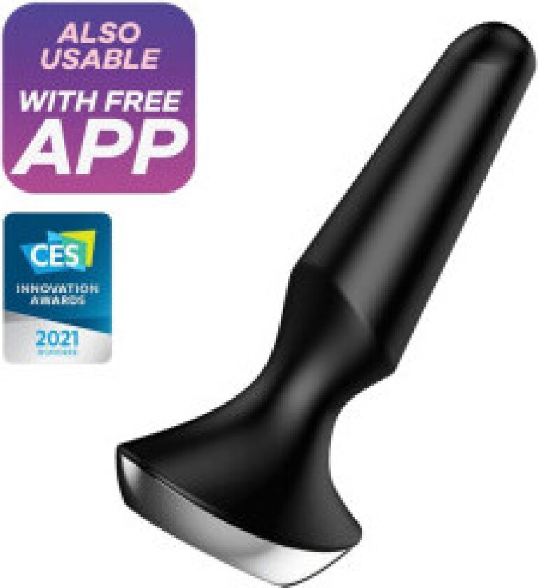 Satisfyer - Plug Ilicious 2 Plug Vibrator Black