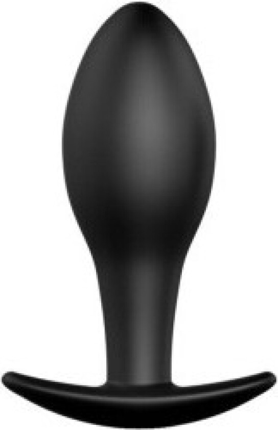 Pretty Love - Analplugg Silikonanker 8,5 Cm Svart