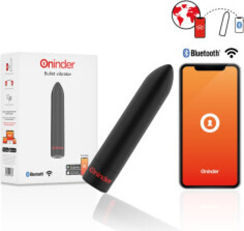 - Berlin Bullet Vibrator Black 9 Modi 8,5 X 2 Cm - Gratis App