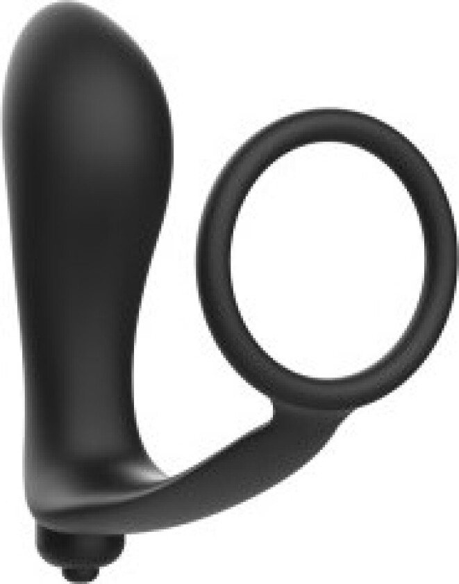 - Vibrerende analplugg med penisring