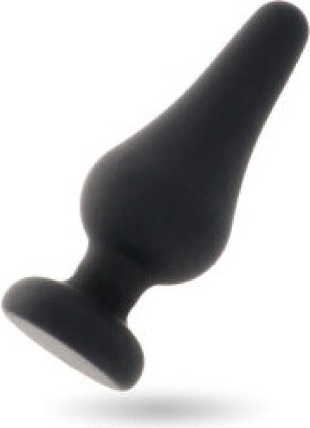 Intense - Analplugg Pipo L Sort Silikon 13 Cm