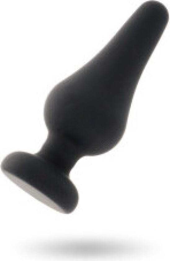 Intense - Analplugg Pipo S Sort Silikon 9,8 Cm