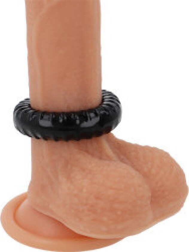 - Super fleksibel og motstandsdyktig penisring 4,5 cm Pr07 svart