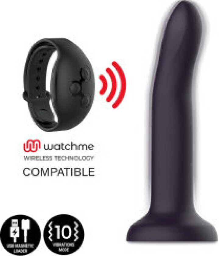 Mythology Duman Mystic Dildo S - Vibrator Watchme Trådløs teknologi kompatibel