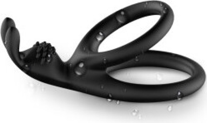 Armony - Tensy Double Rabbit Ring Svart