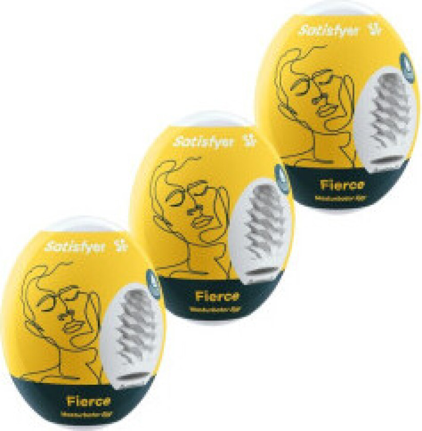 Satisfyer - 3 masturbator egg Fierce