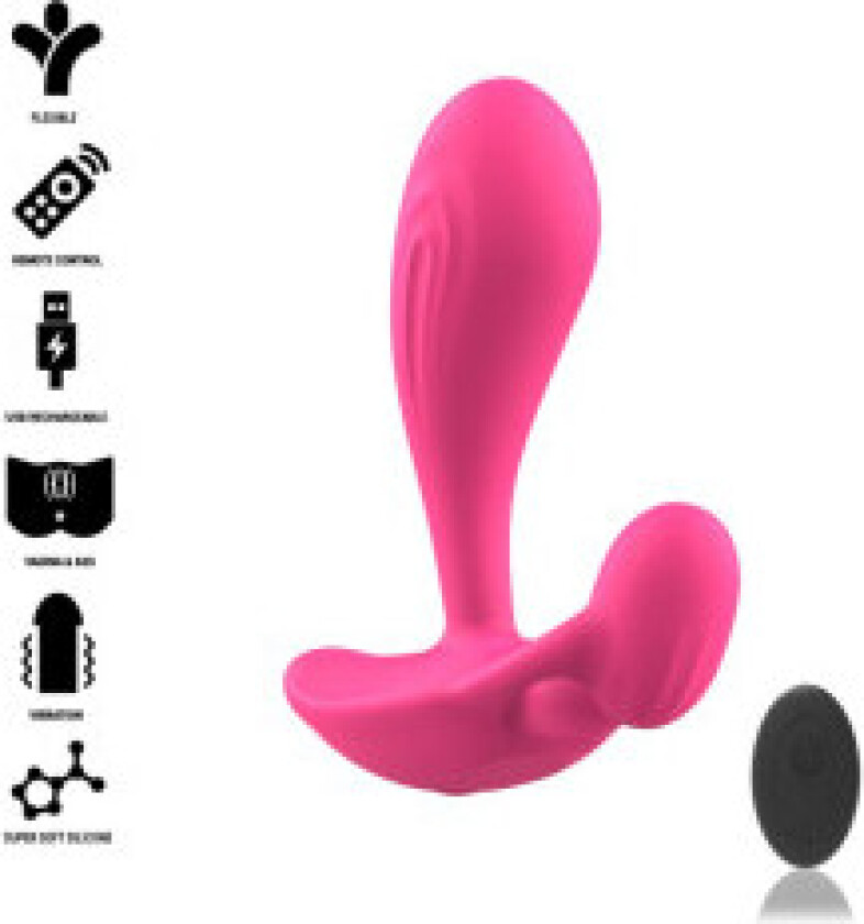Intense - Shelly Plug Anal Fjernkontroll Rosa
