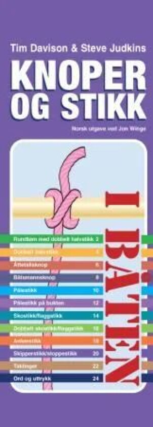 Knoper og stikk av Tim Davison, Steve Judkins