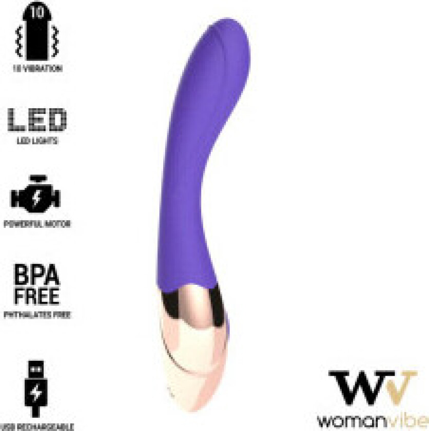 - Sunny Silikon Oppladbar Vibrator