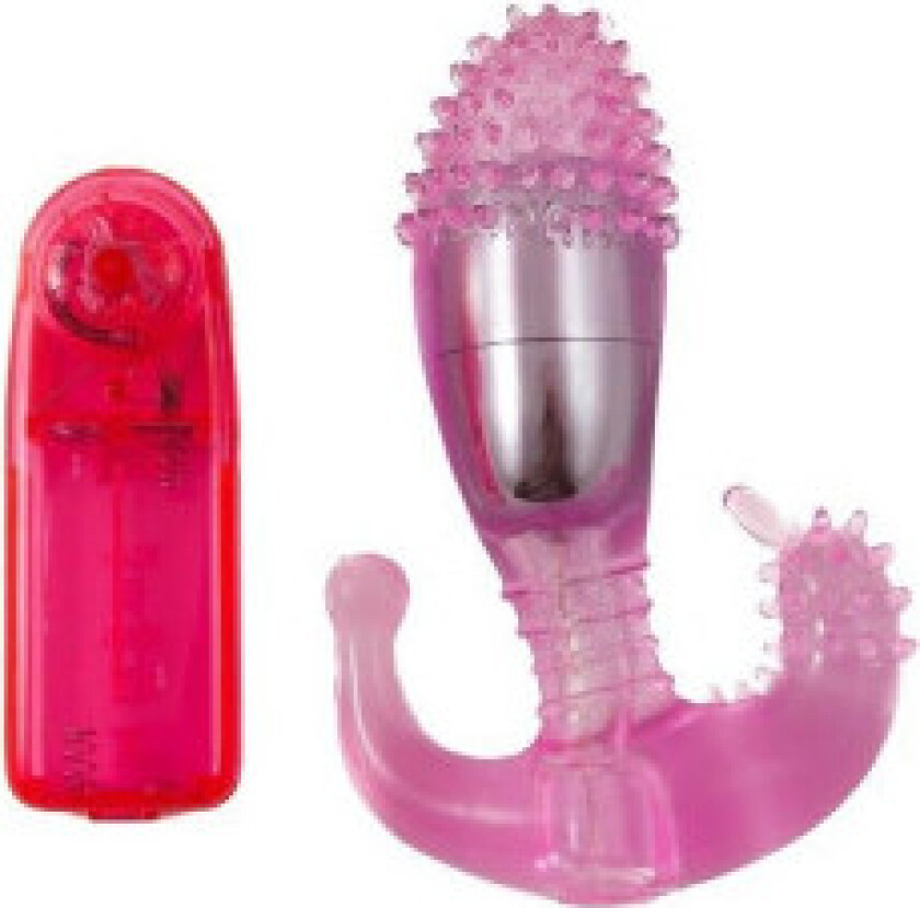 - Vaginal og anal stimulator med vibrasjon