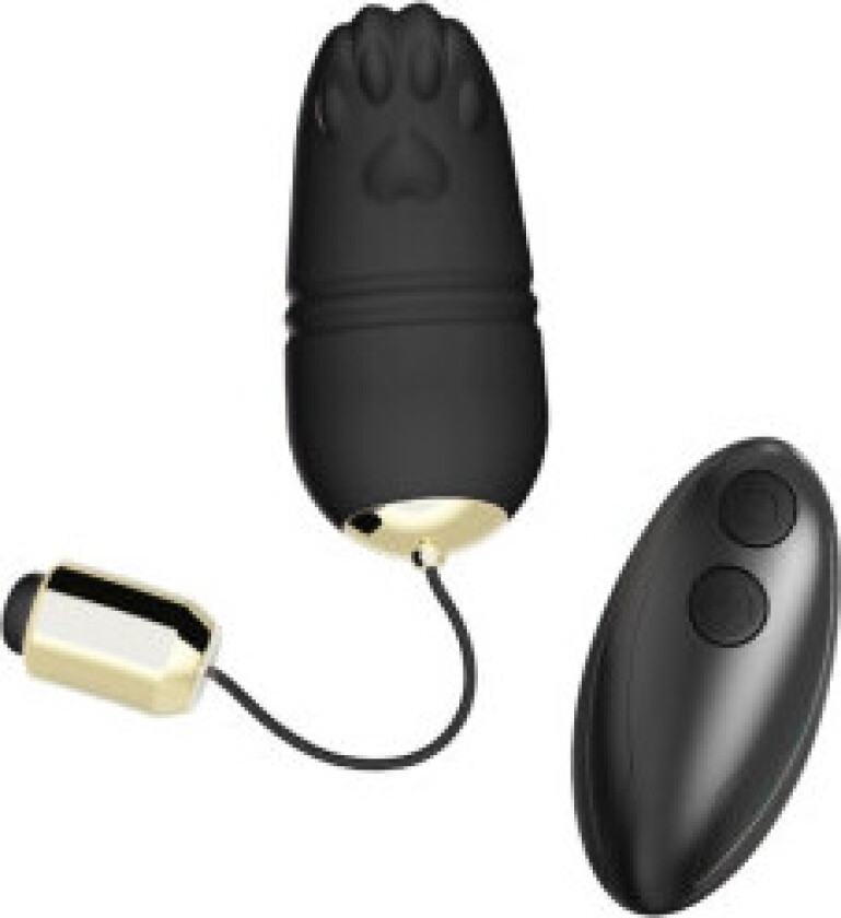 Armony - Kitty Egg Vibrator G-Spot Fjernkontroll Svart