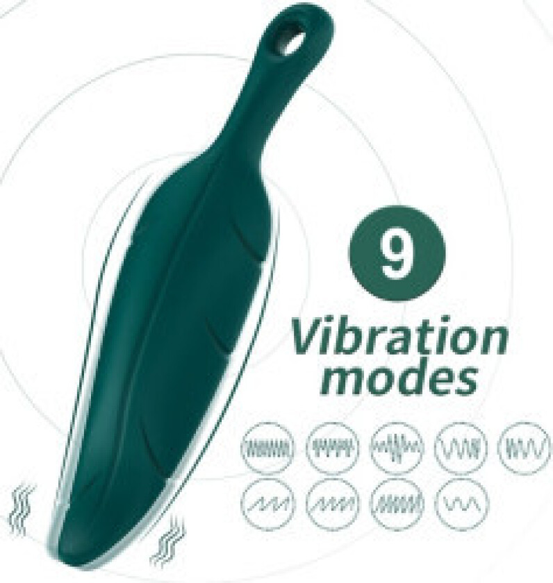 Armony - Stimulator & Vibrator Bladgrønn