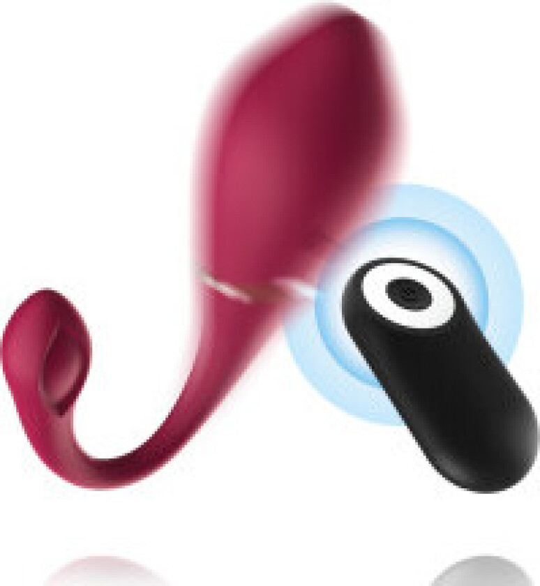 - Premium Silikon Egg Vibrator Fjernkontroll