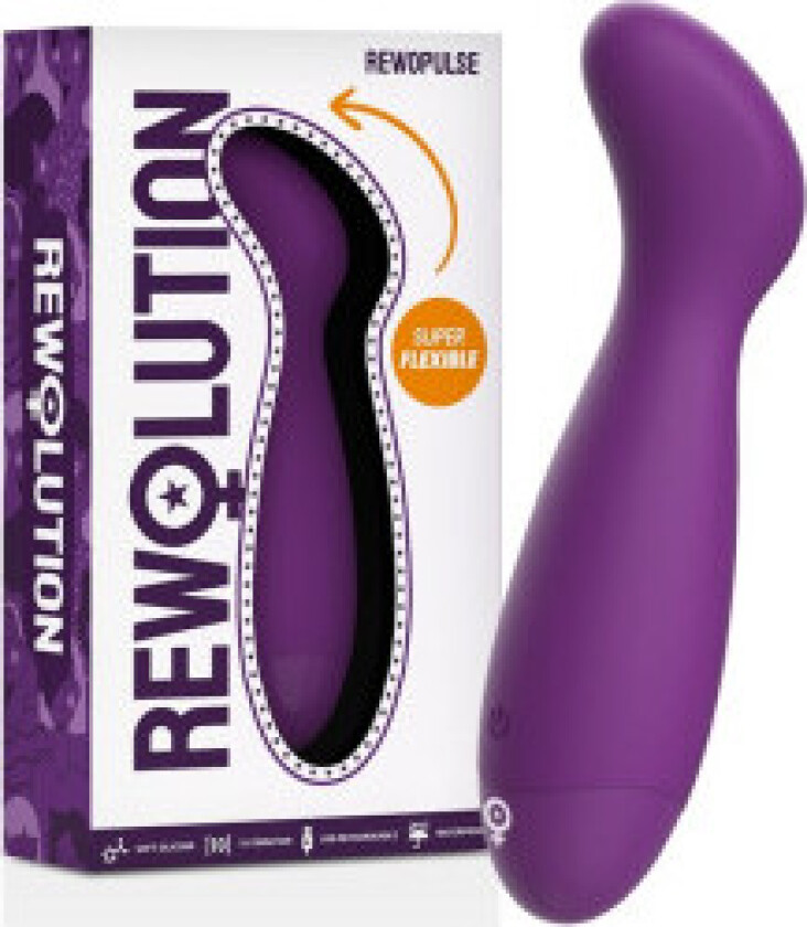 - Rewopulse Flexible Vibrator G-Point Stimulator