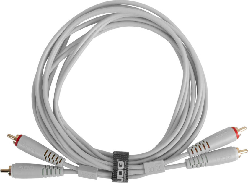 Gear Lydkabel 2x Rca - 2x Rca White 3m