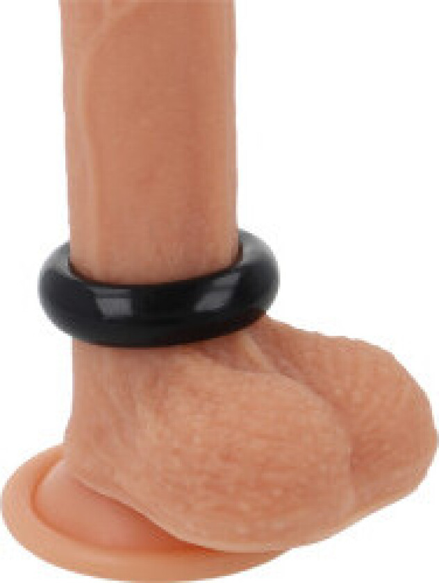 - Super fleksibel og motstandsdyktig penisring 3,8 cm Pr04 svart