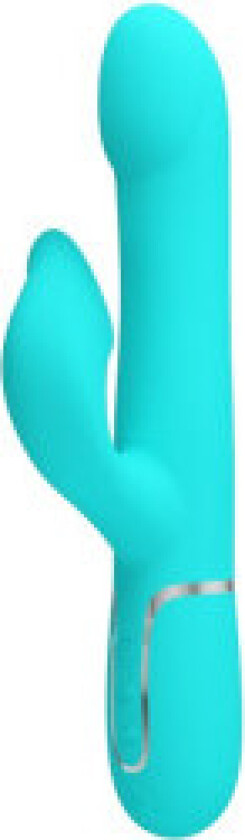 Pretty Love - Rabbit Vibrator Pearls Aqua Green