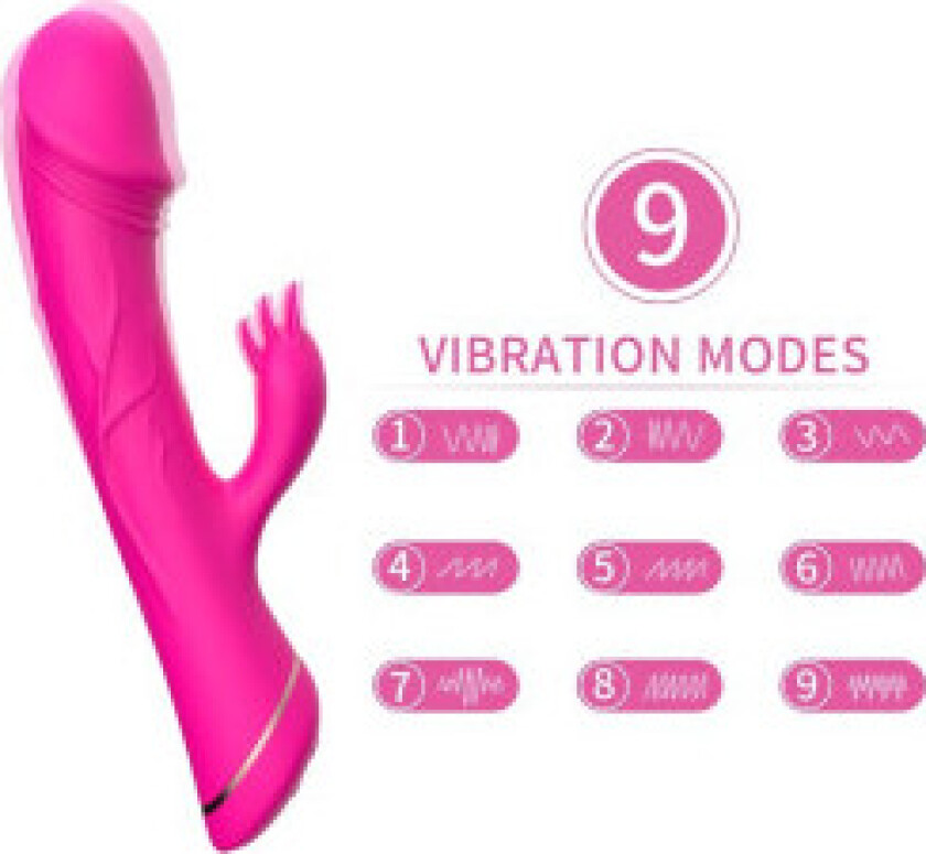 Armony - Dildo Vibrator Rabbit Silikon Fuchsia