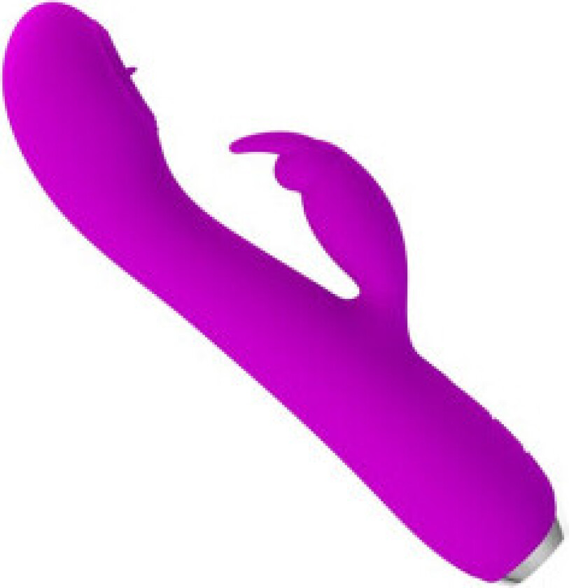 Pretty Love - Rachel oppladbar vibrator med lilla sugekopp