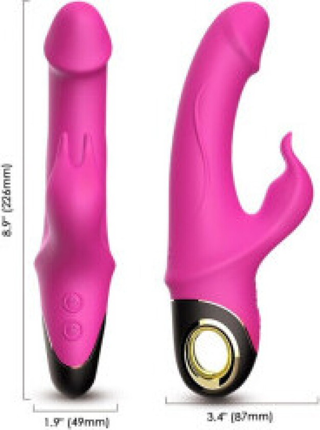 Armony - Meteror Dildo Vibrator Rabbit Rotator Fuchsia