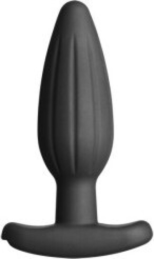 - Silikon Svart Rocker Butt Plug Medium