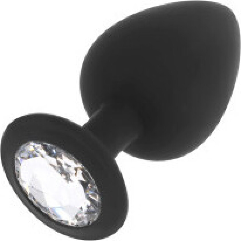 Ohmama - Diamond Silikon Anal Plugg Størrelse M 8 Cm
