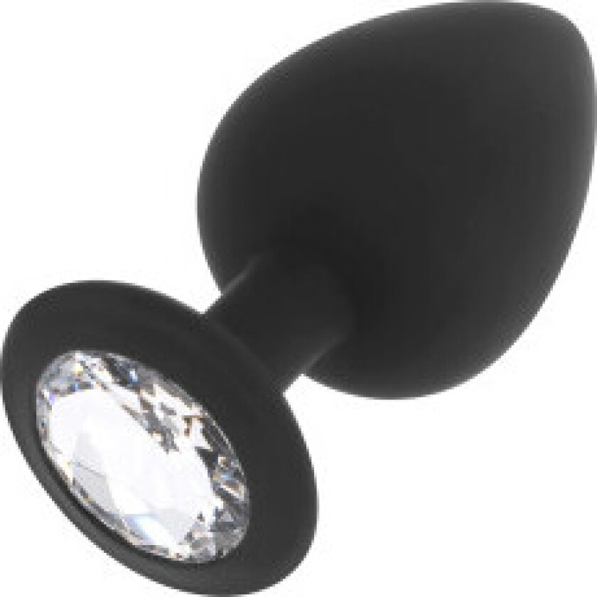 Ohmama - Diamant silikon analplugg Størrelse L 9 Cm
