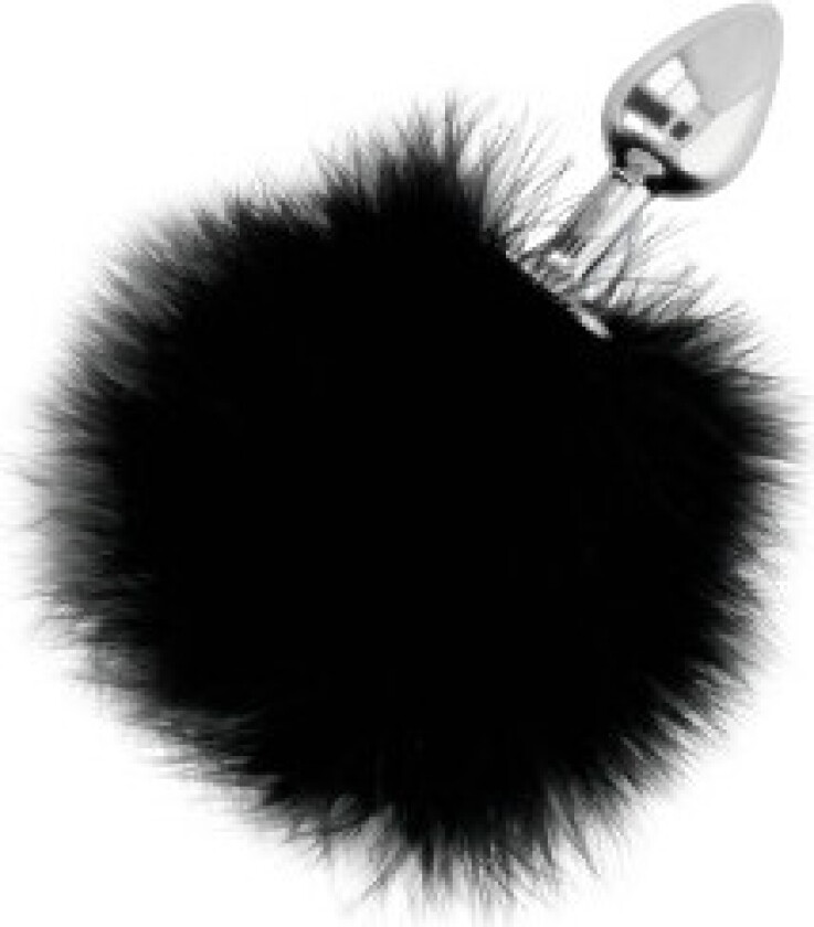 Darkness - Ekstra Anal Buttplug Med Hale Svart 7 Cm