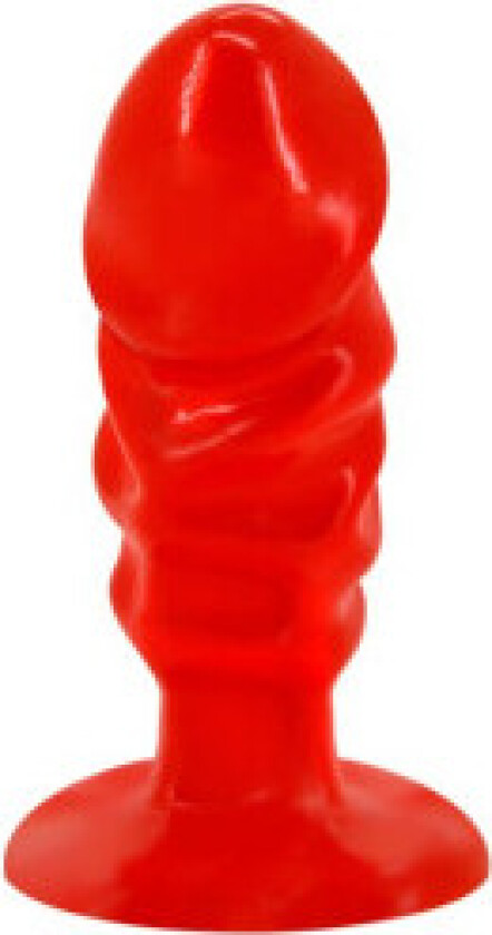 Baile - Unisex analplugg med rød sugekopp