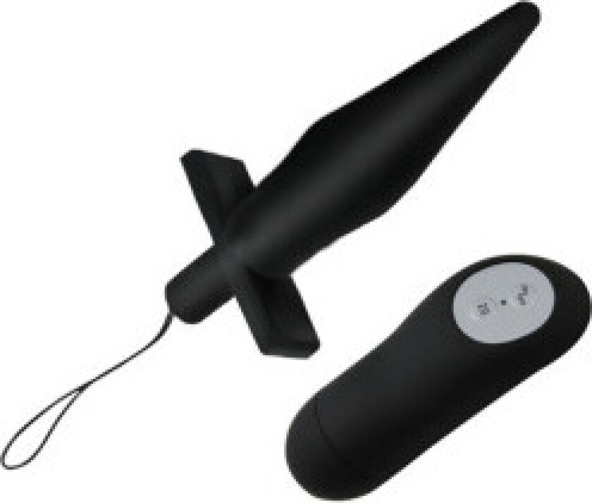 Baile - Dance Butt Anal Plug With Vibration Black