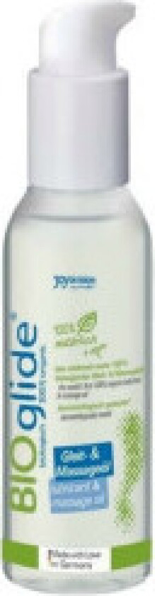 Bioglide - Organisk smøremiddel og massasjeolje 125 Ml
