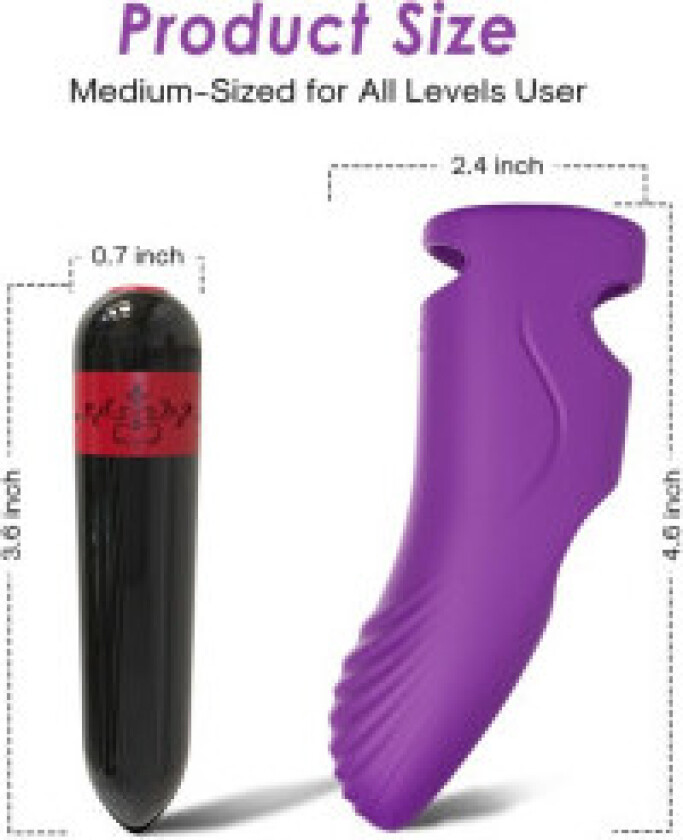 Armony - Aurora Vibrator Finger Lilla