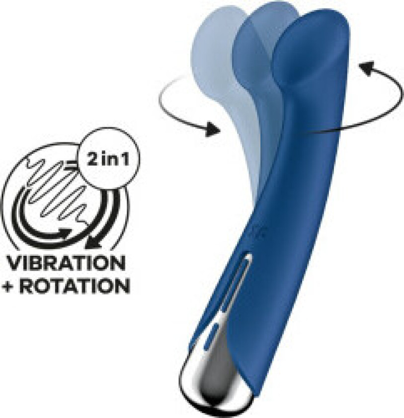 Satisfyer - Spinning G-Sport 1 Rotator Vibrator Blå