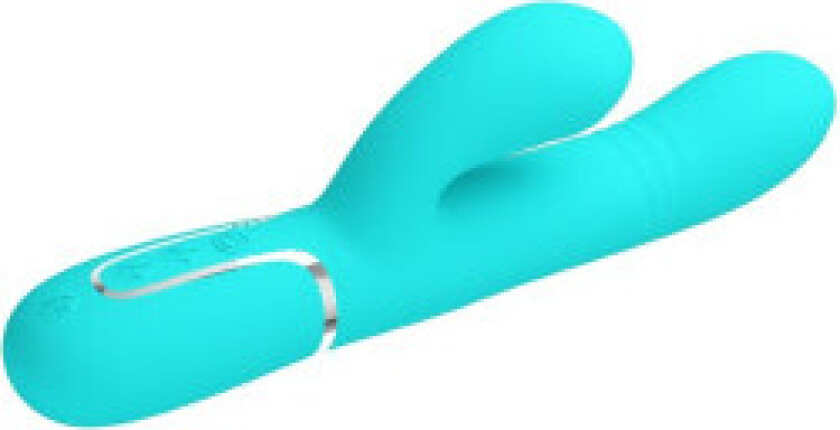 Pretty Love - Multifunksjon G-Spot Vibrator Aqua Green