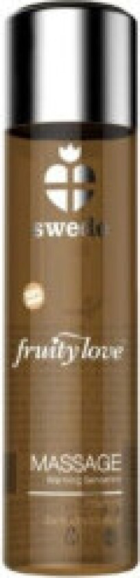 - Fruity Love Warming Effect Massasjeolje Intens Dark Chocolate 60 Ml
