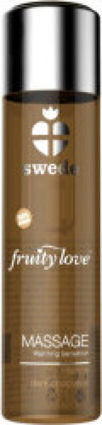 - Fruity Love Warming Effect Massasjeolje Intens Dark Chocolate 120 Ml