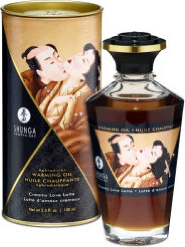 Shunga - Kaffesmak Varmeeffekt Massasjeolje 100 Ml