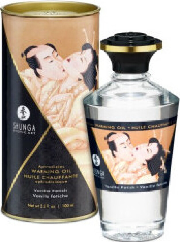 Shunga - Fetish Vanilla Flavor Varmeeffekt Massasjeolje 100 Ml