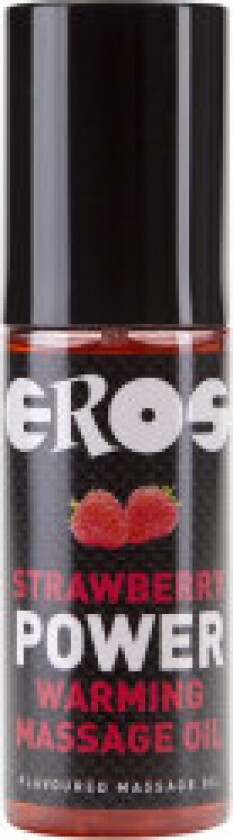 Eros Strawberry Power Warming Massasjeolje