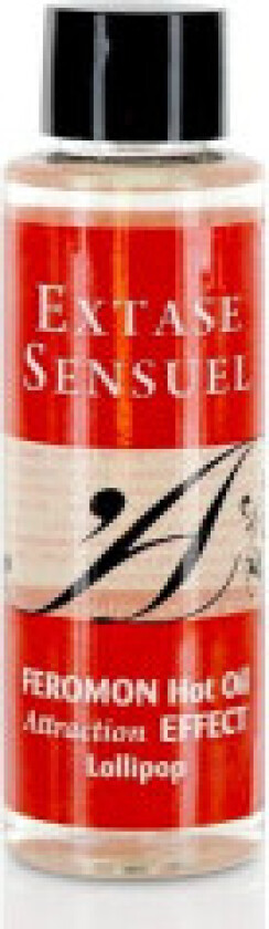 - Varmeeffekt Massasjeolje Med Pirulet Feromoner 100 Ml