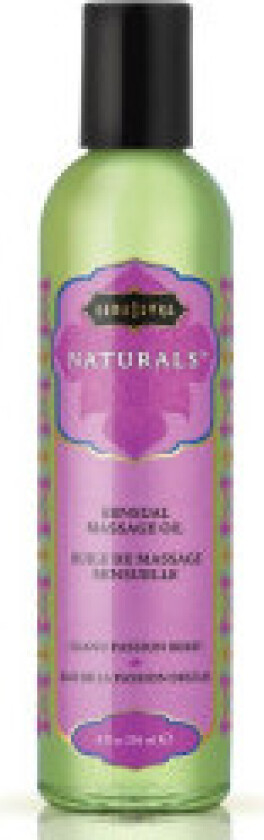 Kamasutra - Naturlig Massasjeolje Passion Berry 236 Ml