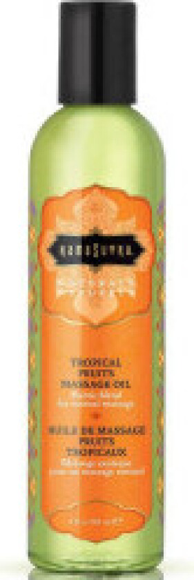 Kamasutra - Naturals Massasjeolje Tropical Fruits 236Ml