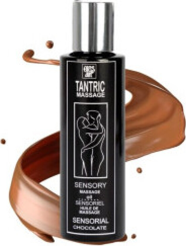 - Naturlig tantrisk massasjeolje og sjokoladeafrodisiakum 100 ml