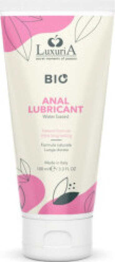 Intimateline - Luxuria Bio Anal Vannbasert Glidemiddel 100 Ml
